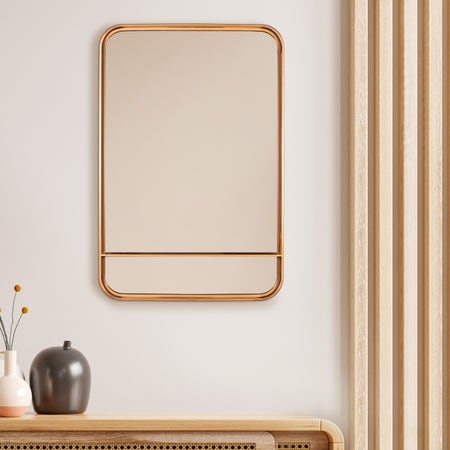 Gilded Reality (Gold) Wall Mirror