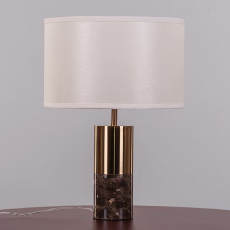 Love Potion (Gold, Coffee) Marble Table Lamp