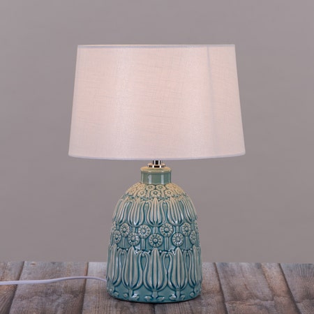 Ocean Drive (Blue) Ceramic Table Lamp