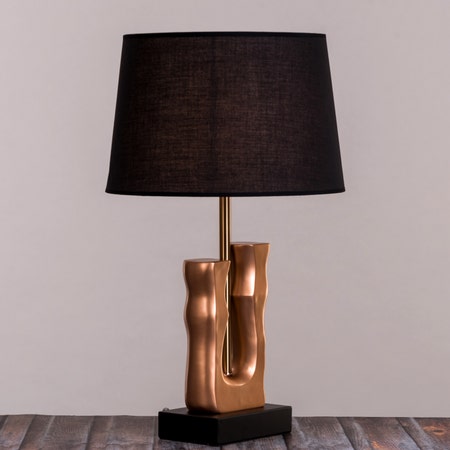 Set In My Way (Gold) Marble Table Lamp