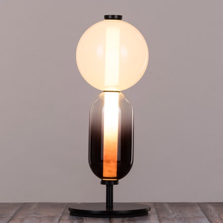 Bright Side (Brown, Built-In LED) Table Lamp