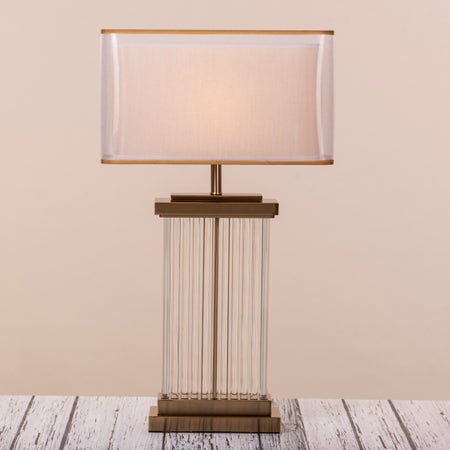 Falling For You (Matte Gold) Table Lamp