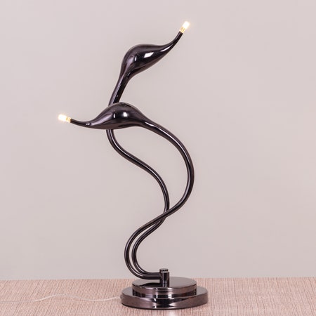 Play Your Cards (Black) Table Lamp