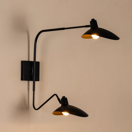 Midnight Proposal (Black) Wall Light