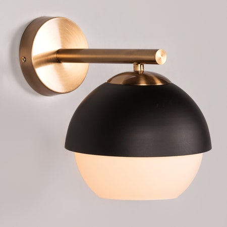 Addiction (Gold, Black) Wall Light