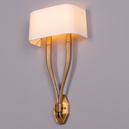 Better Together (Gold, Off White) Wall Light