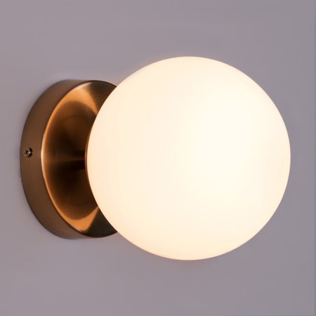 Single Life (Small, Gold) Wall Light