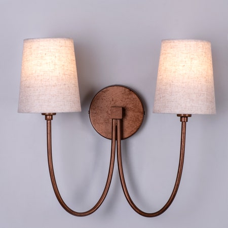 Coffee High (Antique Gold) Wall Light