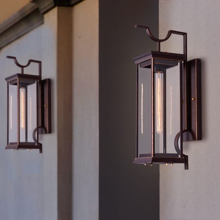 Frame Of Mind (Black) Outdoor / Indoor Wall Light 