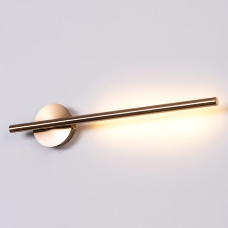 Feast Your Eyes (Gold, 3 Color Built-In LED) Wall Light