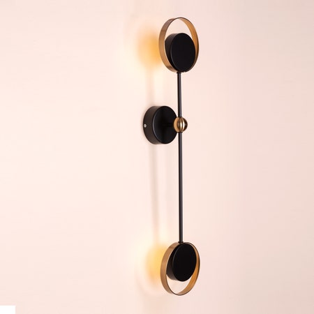 Been This Way (Black, Built-In LED) Wall Light