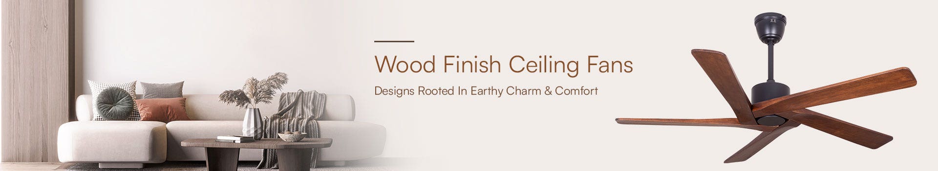 Wood / ABS Ceiling Fans